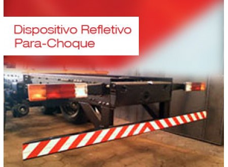  FAIXA REFLETIVA PARA CAMINHÕES para-choque  2,40 x 10 cm 